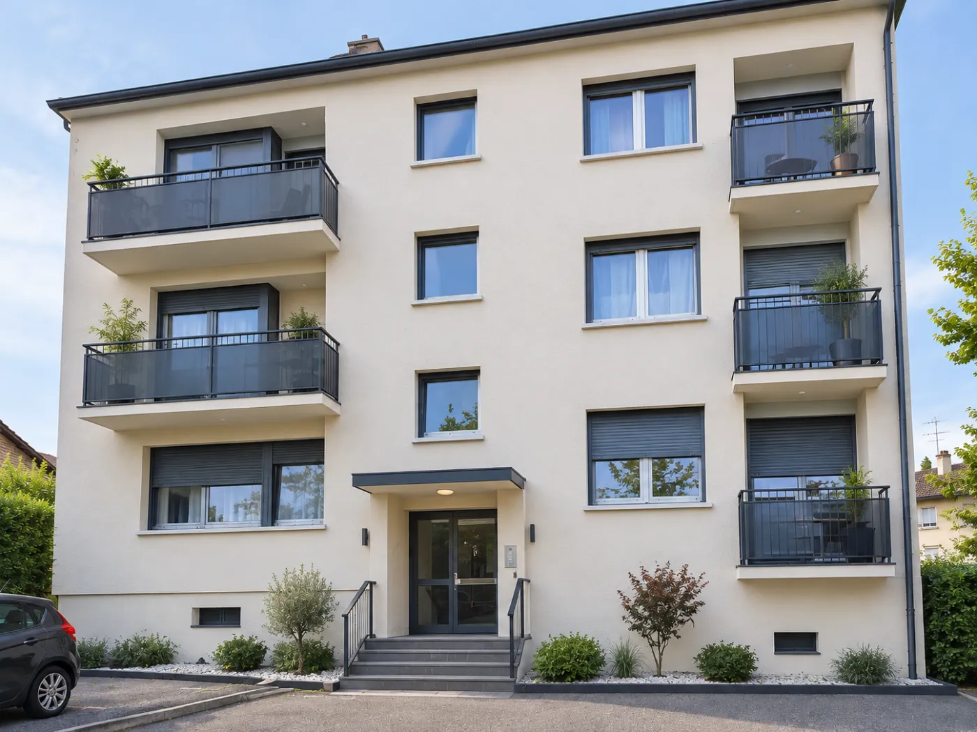 Ravalement de façade réalisé par BT QUALIT