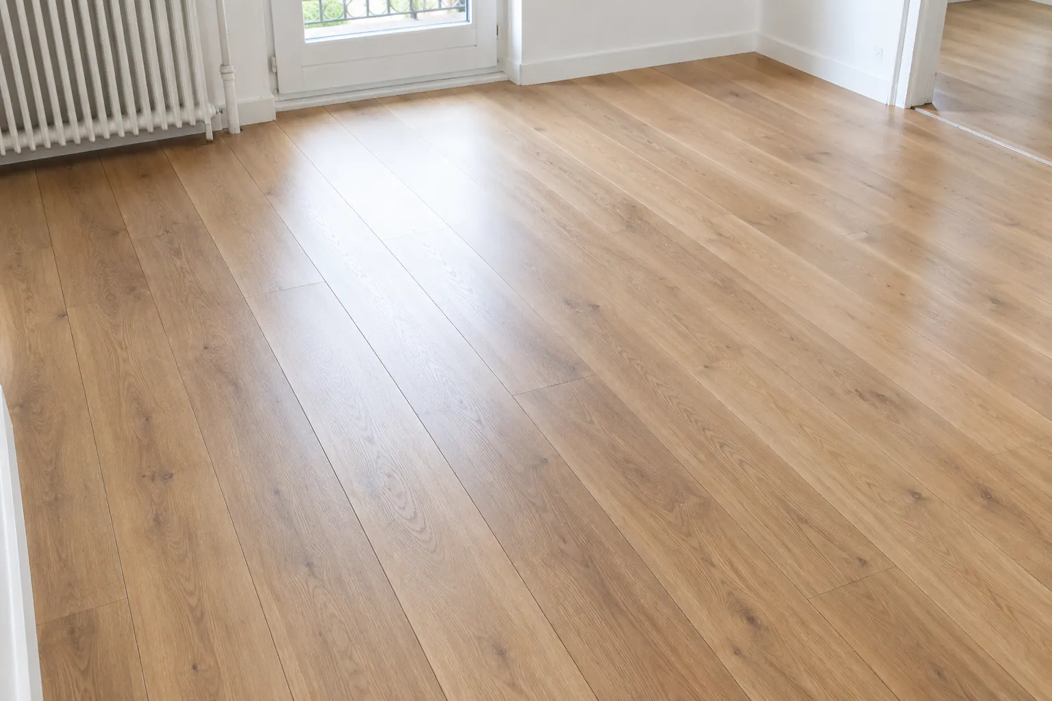 Pose d'un parquet : après travaux BT QUALIT
